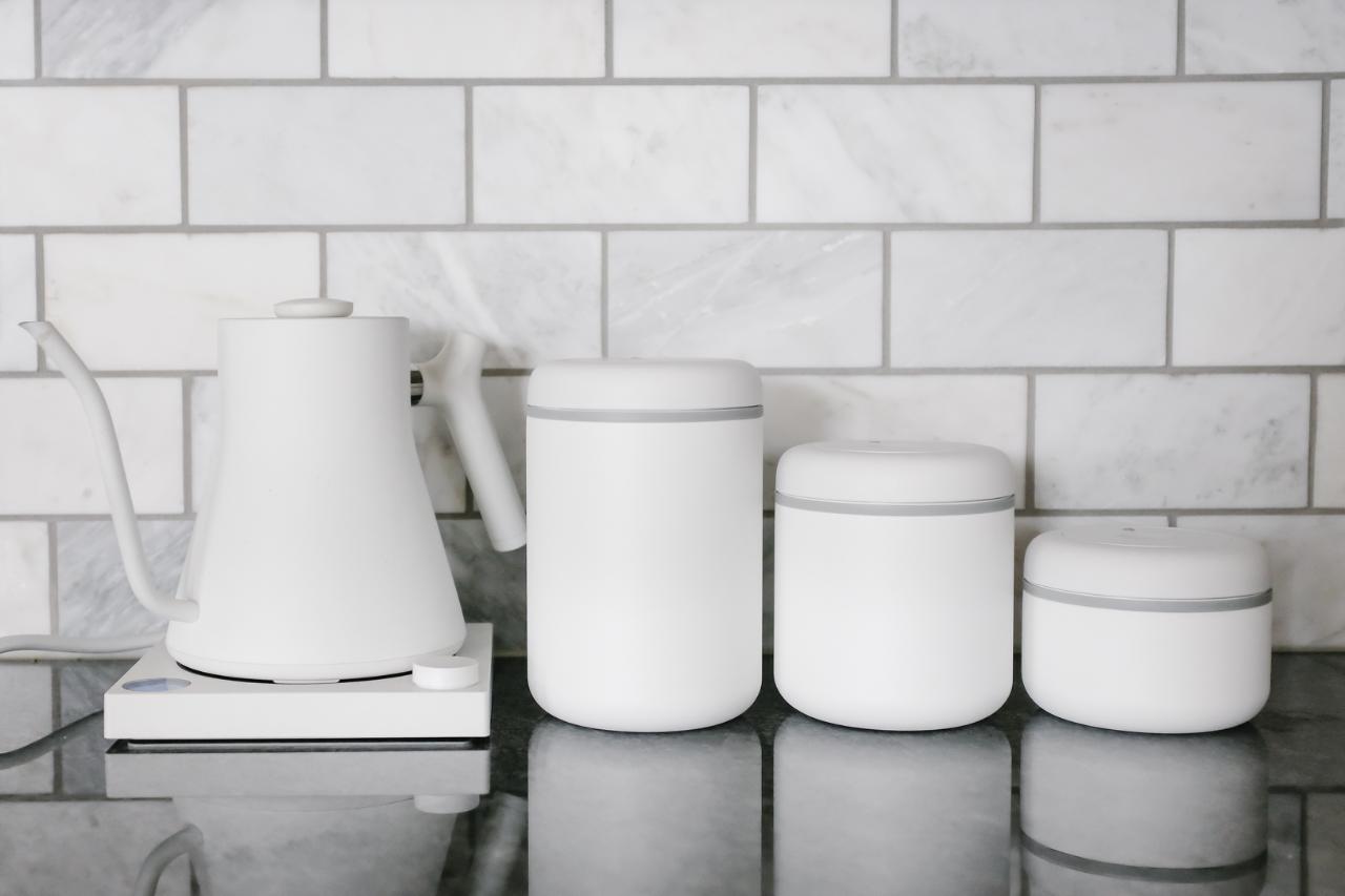 Atmos Vakuumbeholder 0,7L Hvit