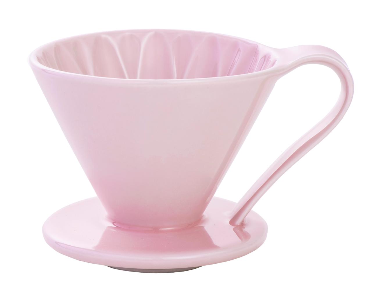 Cafec Håndbrygger 4 kopp Rosa