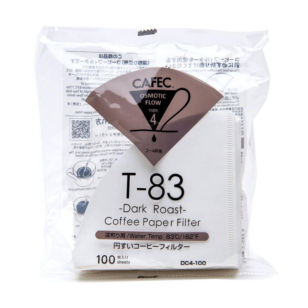 Cafec Dark Roast filter 4 kopp