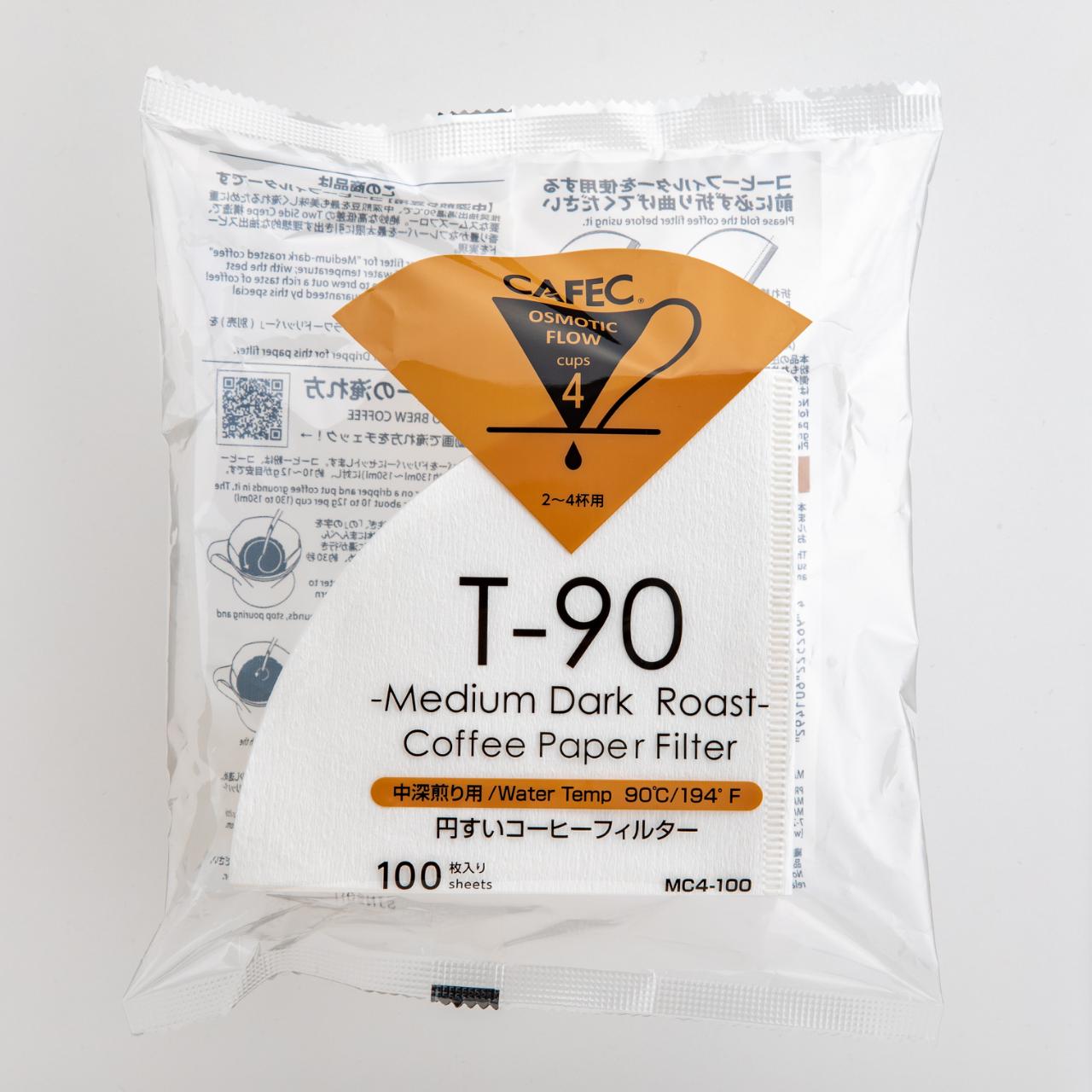 Cafec Medium-Dark Roast filter 4 kopp